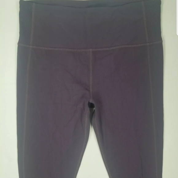 Athleta Sz XS Barre Stirrup Tight Purple 353531 - Picture 3 of 12